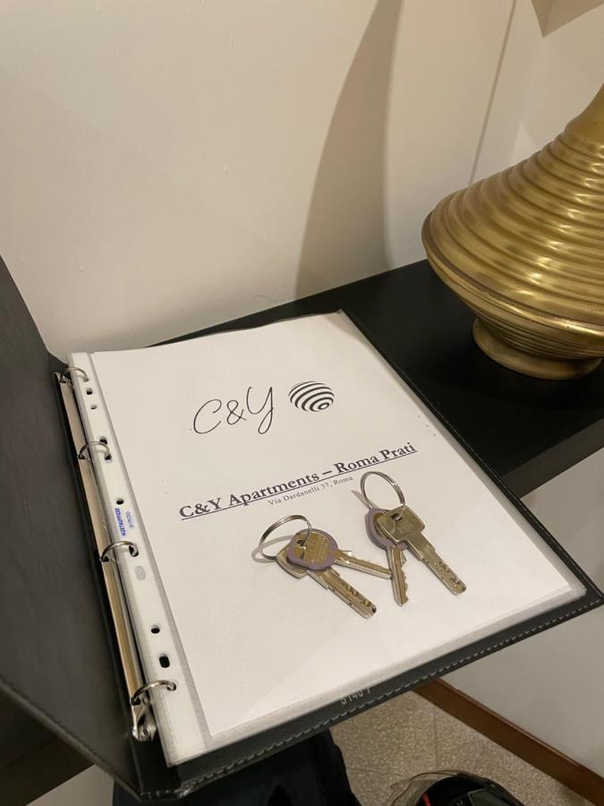 C&Y Apartments - Roma Prati - Luxury Double Studio With Kitchen Екстер'єр фото