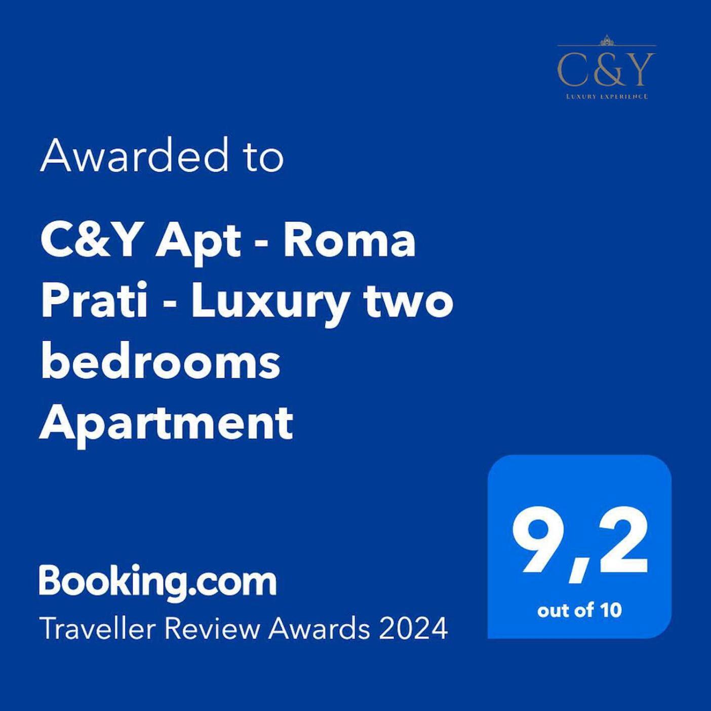 C&Y Apartments - Roma Prati - Luxury Double Studio With Kitchen Екстер'єр фото